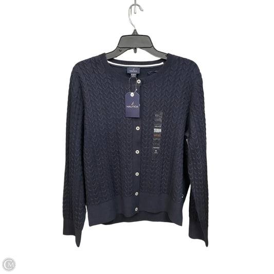 Cardigan By Nautica In Navy, Size: Xl