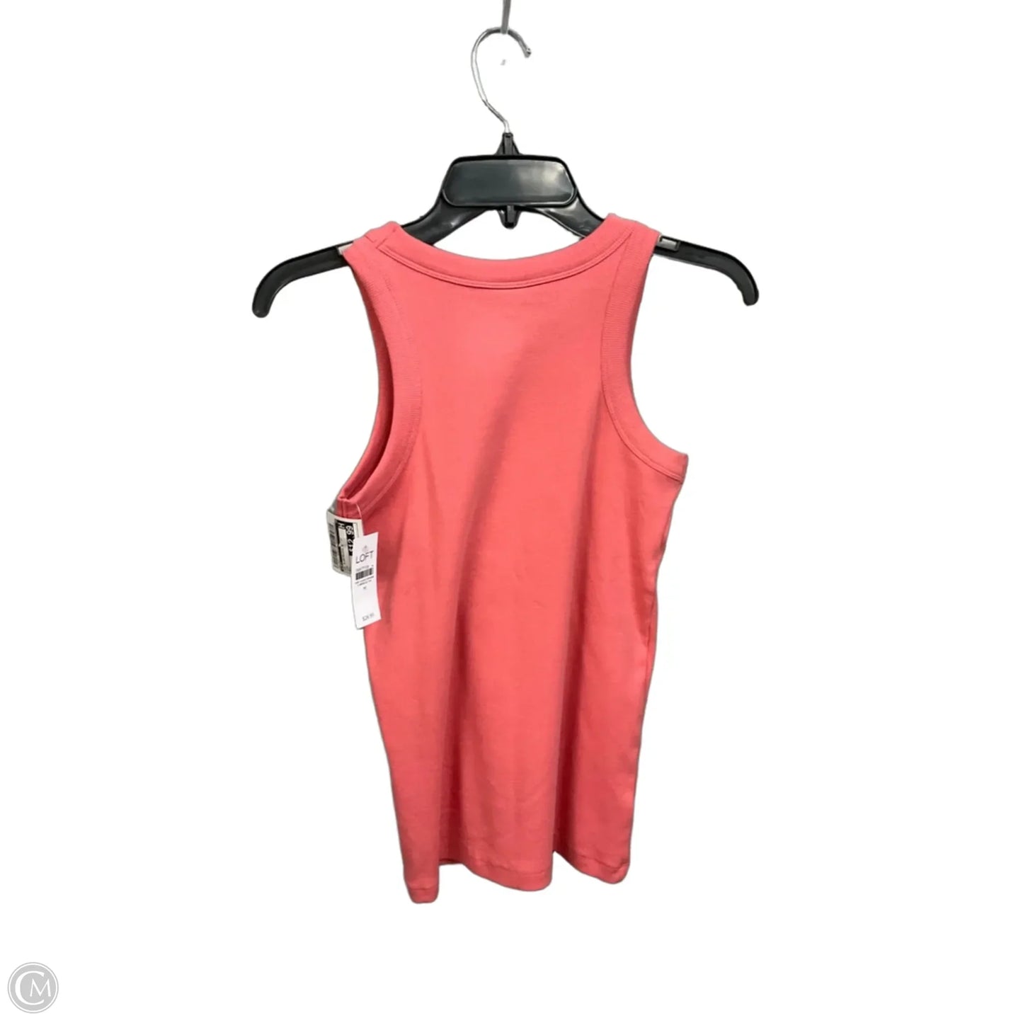 Top Sleeveless Basic By Loft In Pink, Size: M
