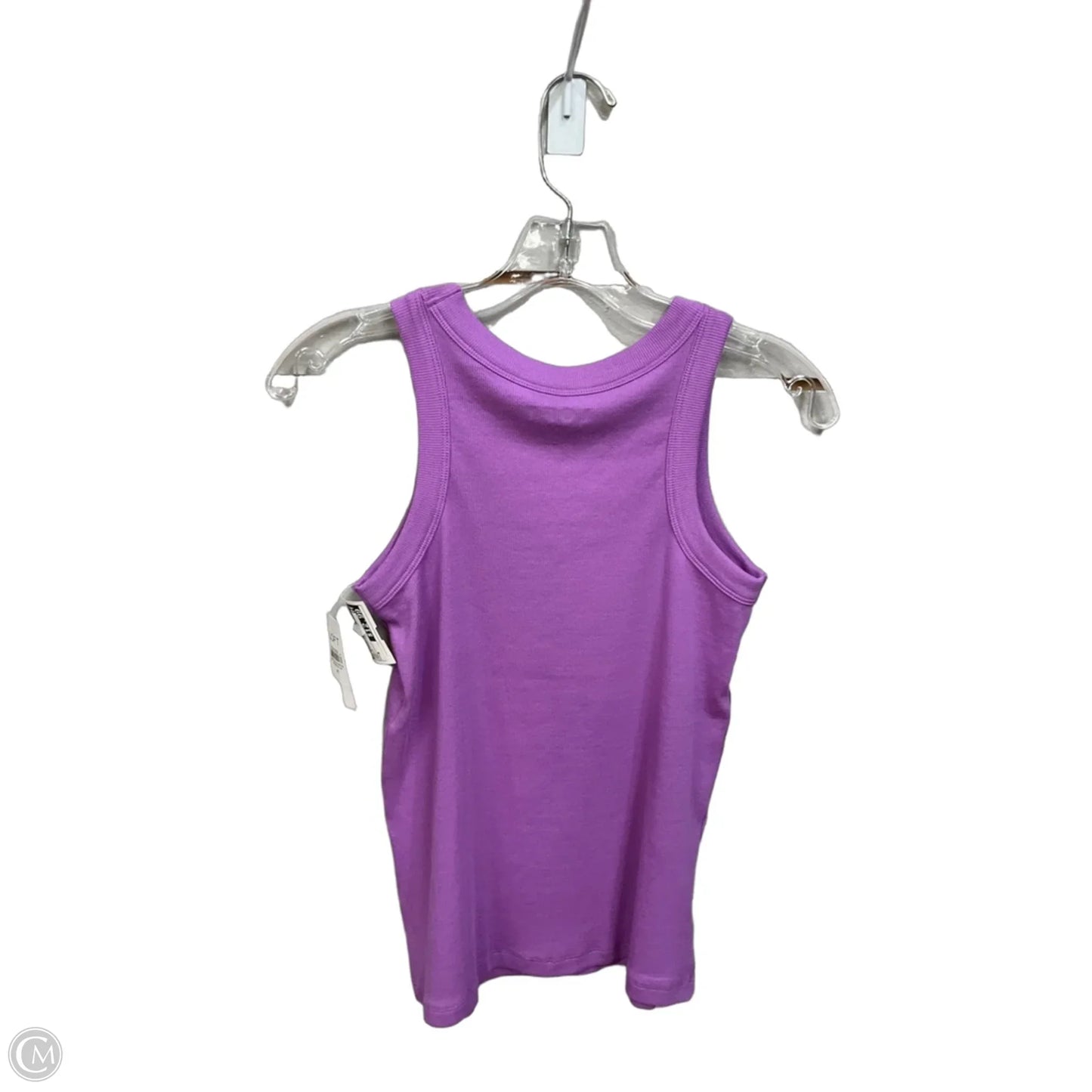 Top Sleeveless Basic By Loft In Purple, Size: M