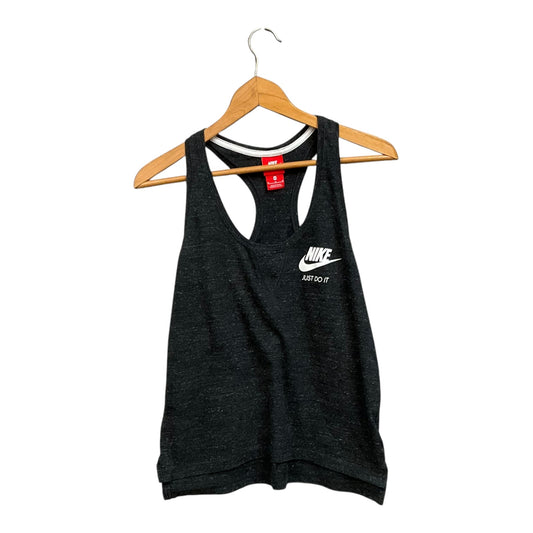 Athletic Tank Top By Nike In Grey, Size: M