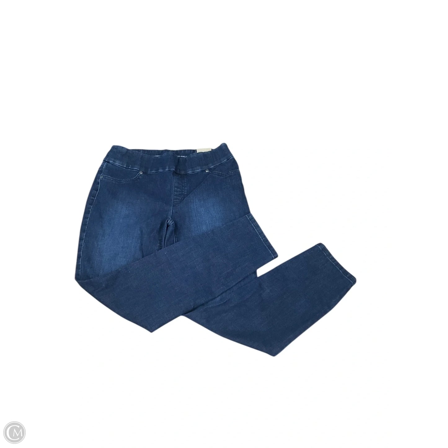 Jeans Skinny By Chicos In Blue Denim, Size: 2