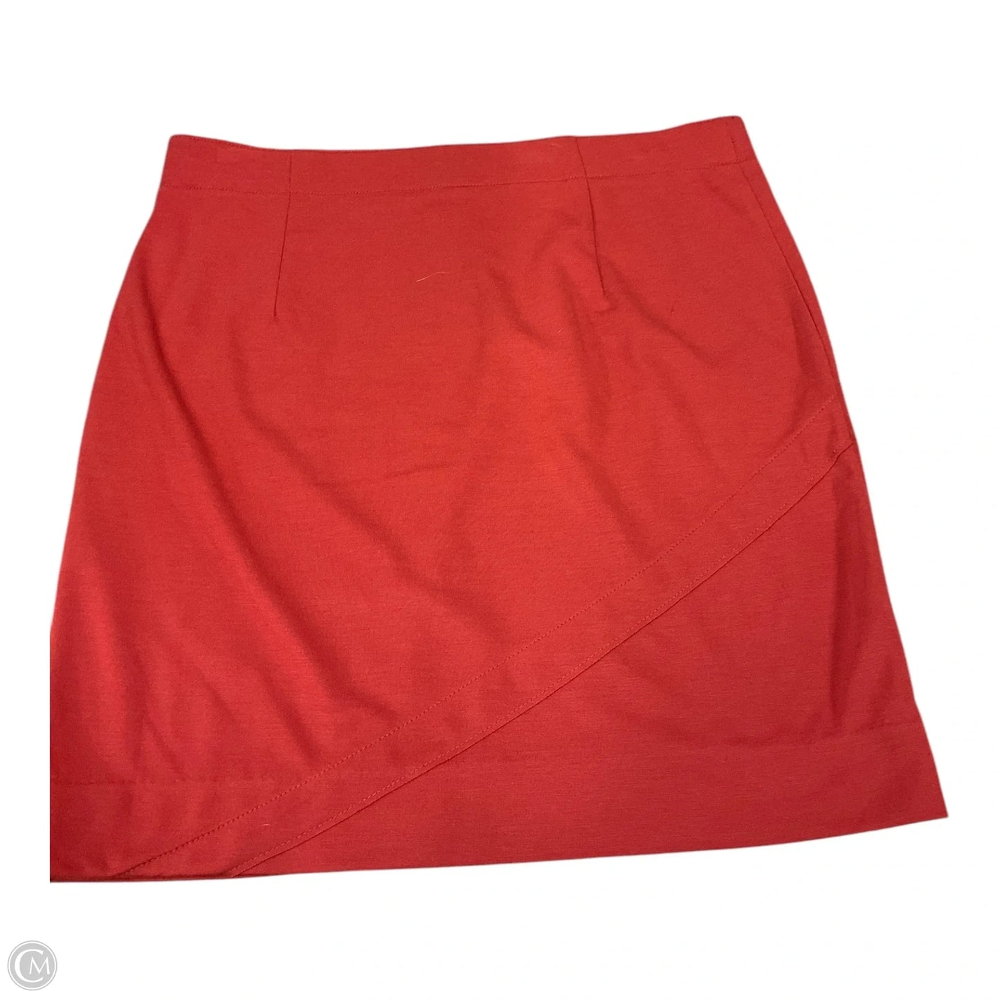 Skirt Designer By Vera Wang In Orange, Size: M