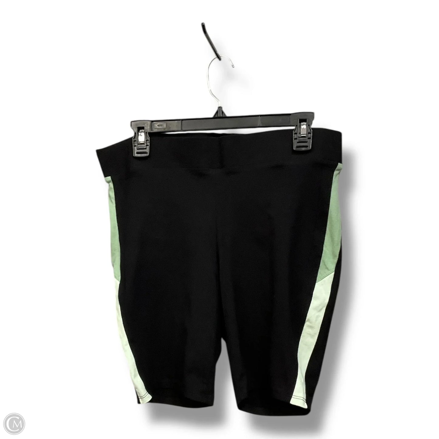 Athletic Shorts By Torrid In Black & Green, Size: 2x