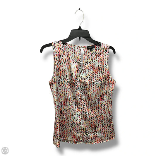 Top Sleeveless By Limited In Multi-colored, Size: S