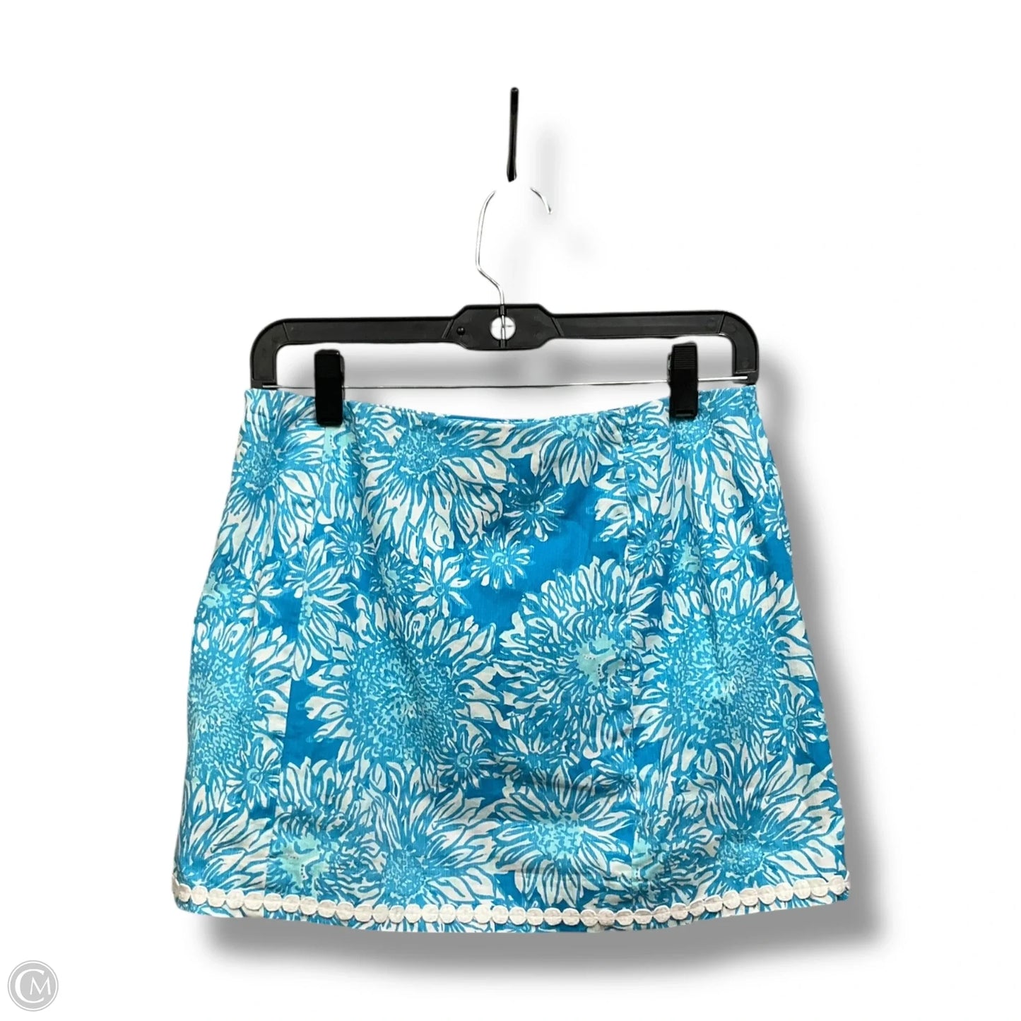 Skirt Designer By Lilly Pulitzer In Blue & White, Size: S