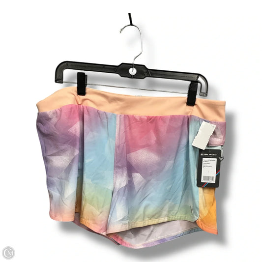Athletic Shorts By Clothes Mentor In Rainbow Print, Size: Xl