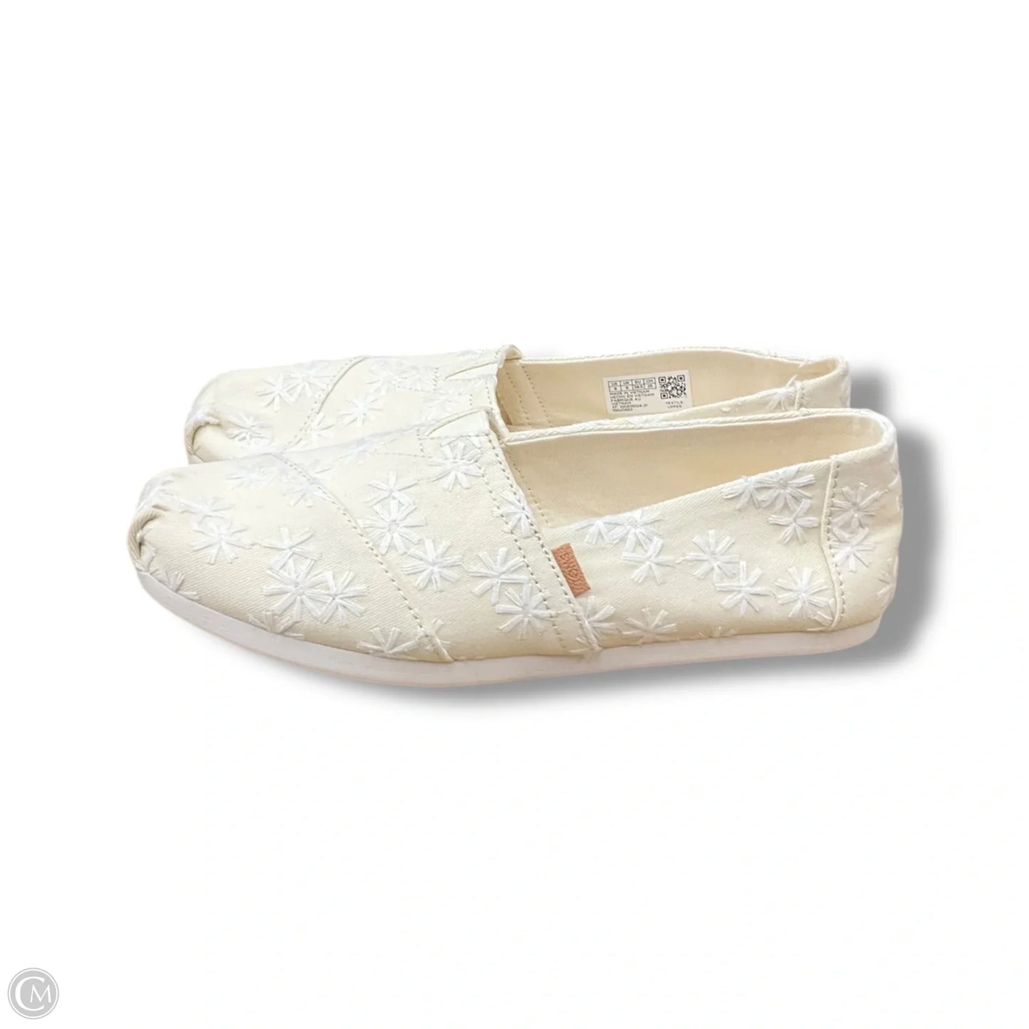 Shoes Flats By Toms In Floral Print, Size: 8