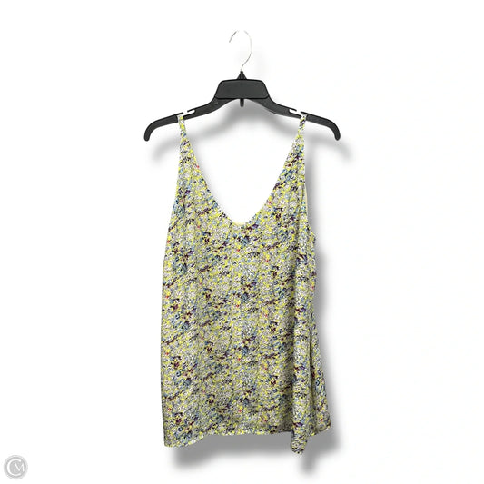 Top Sleeveless By Cabi In Striped Pattern, Size: Xl