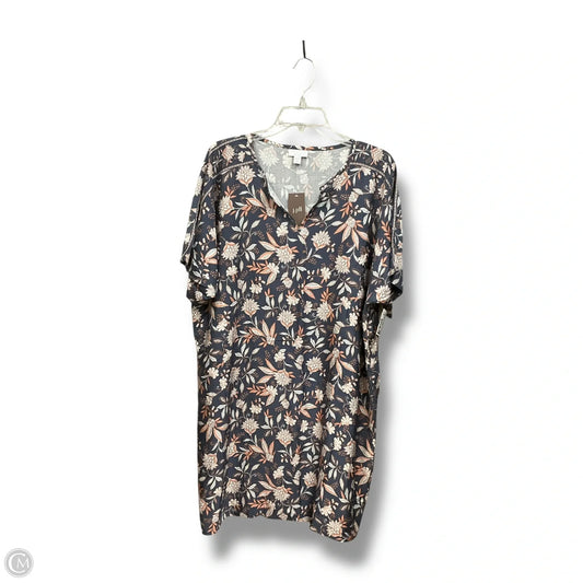 Dress Casual Short By Pure Jill In Floral Print, Size: Lp