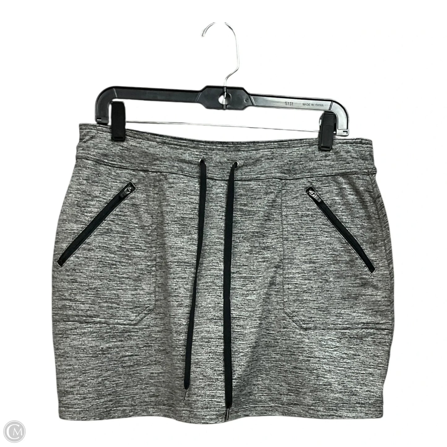 Athletic Skirt By Tek Gear In Grey, Size: L