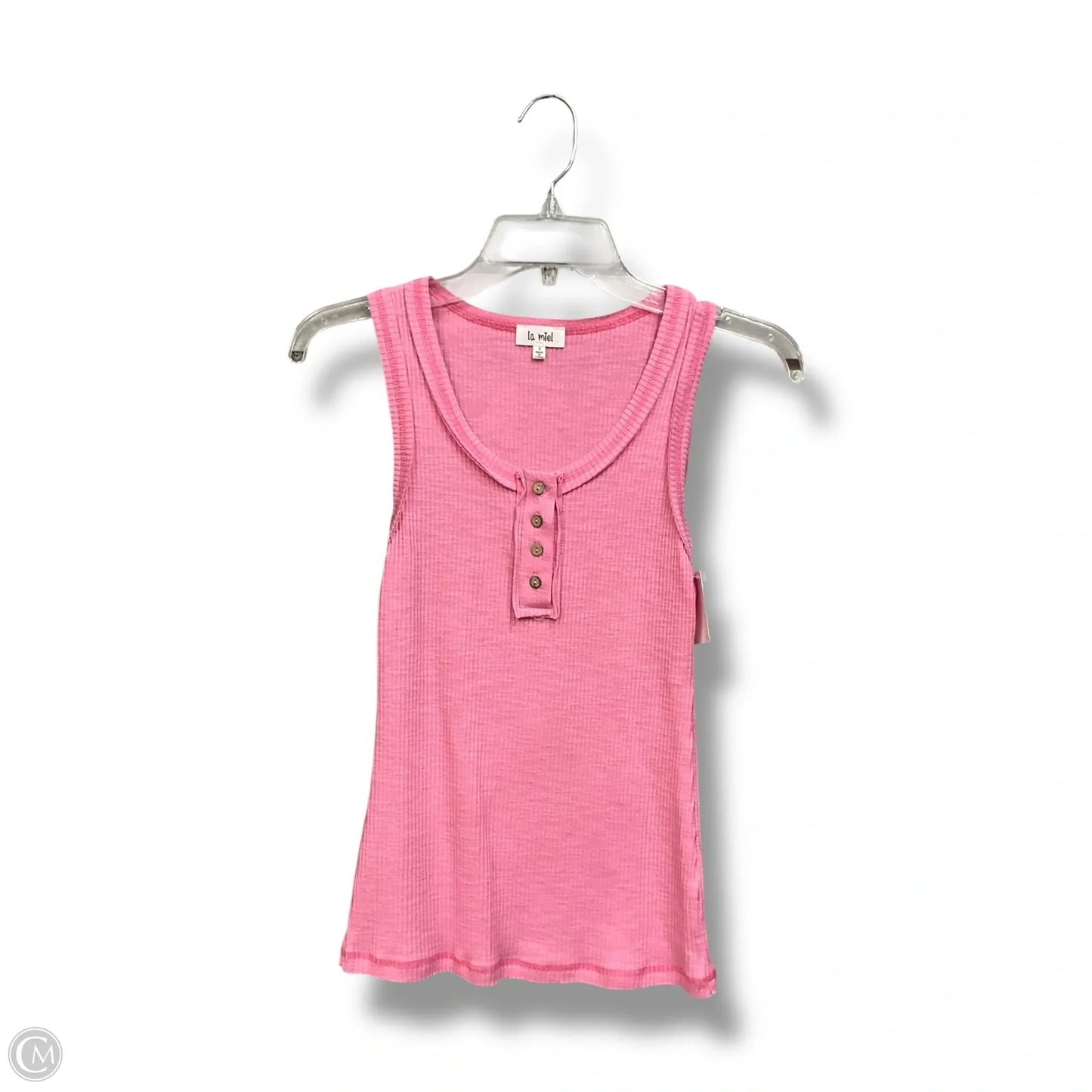 Top Sleeveless By La Miel In Pink, Size: S