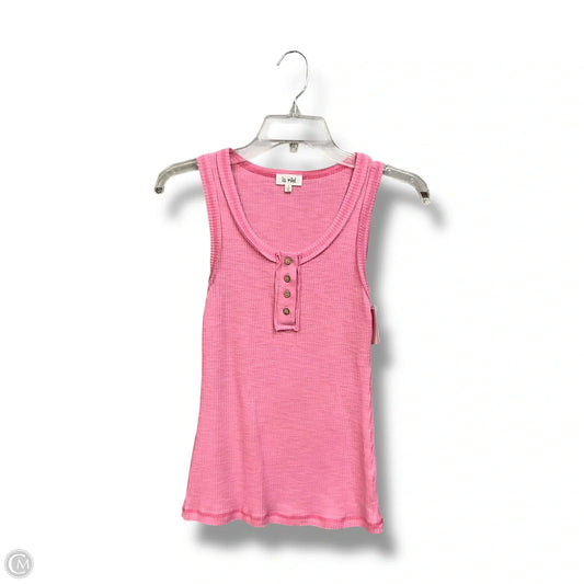 Top Sleeveless By La Miel In Pink, Size: S
