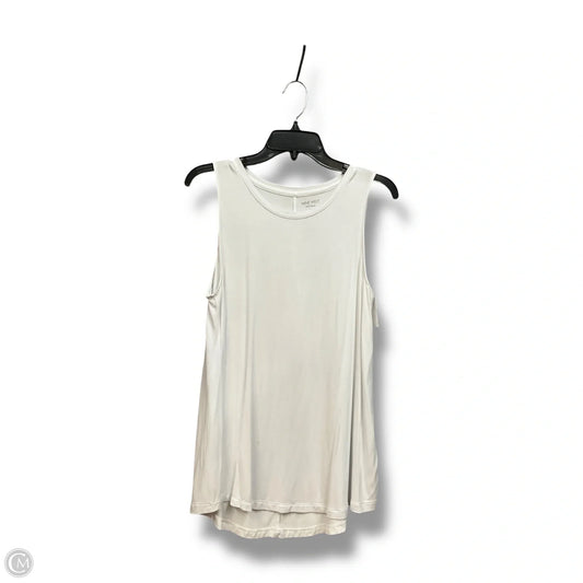 Tunic Sleeveless By Nine West In White, Size: L