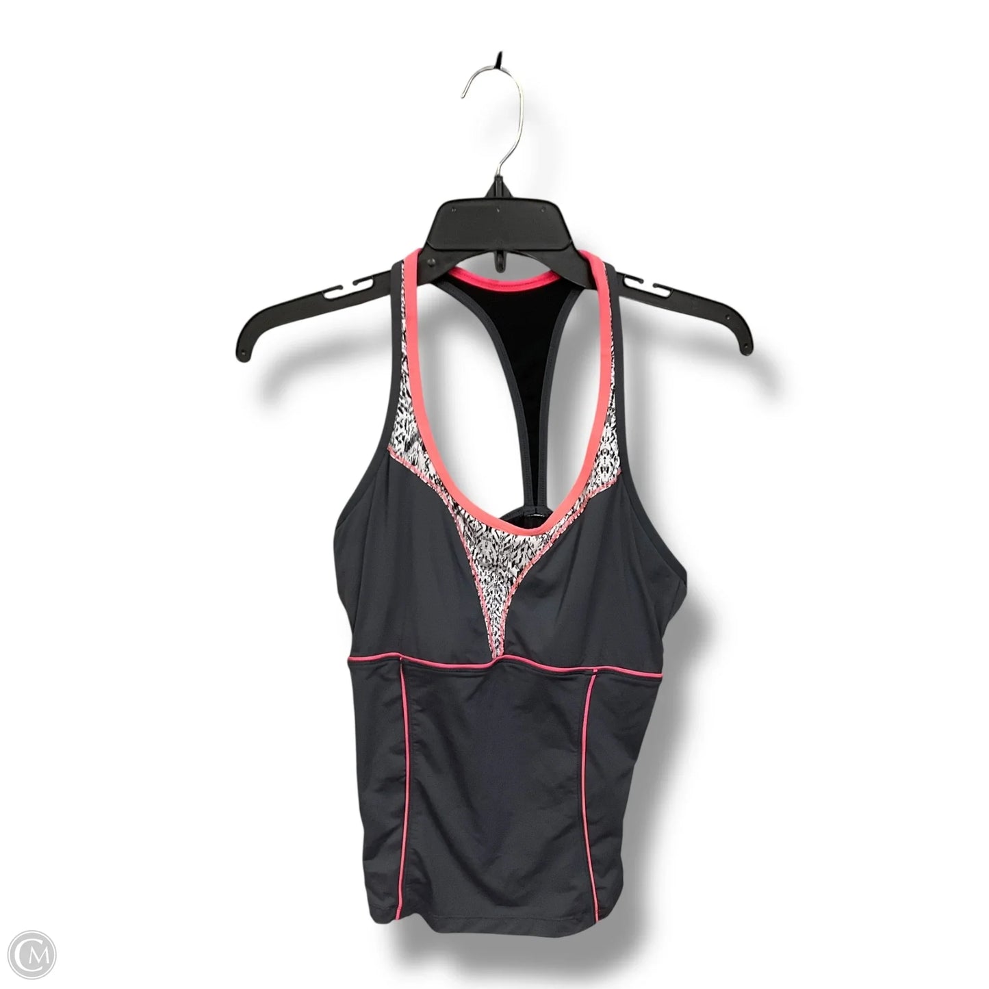 Athletic Tank Top By Athleta In Grey & Pink, Size: M