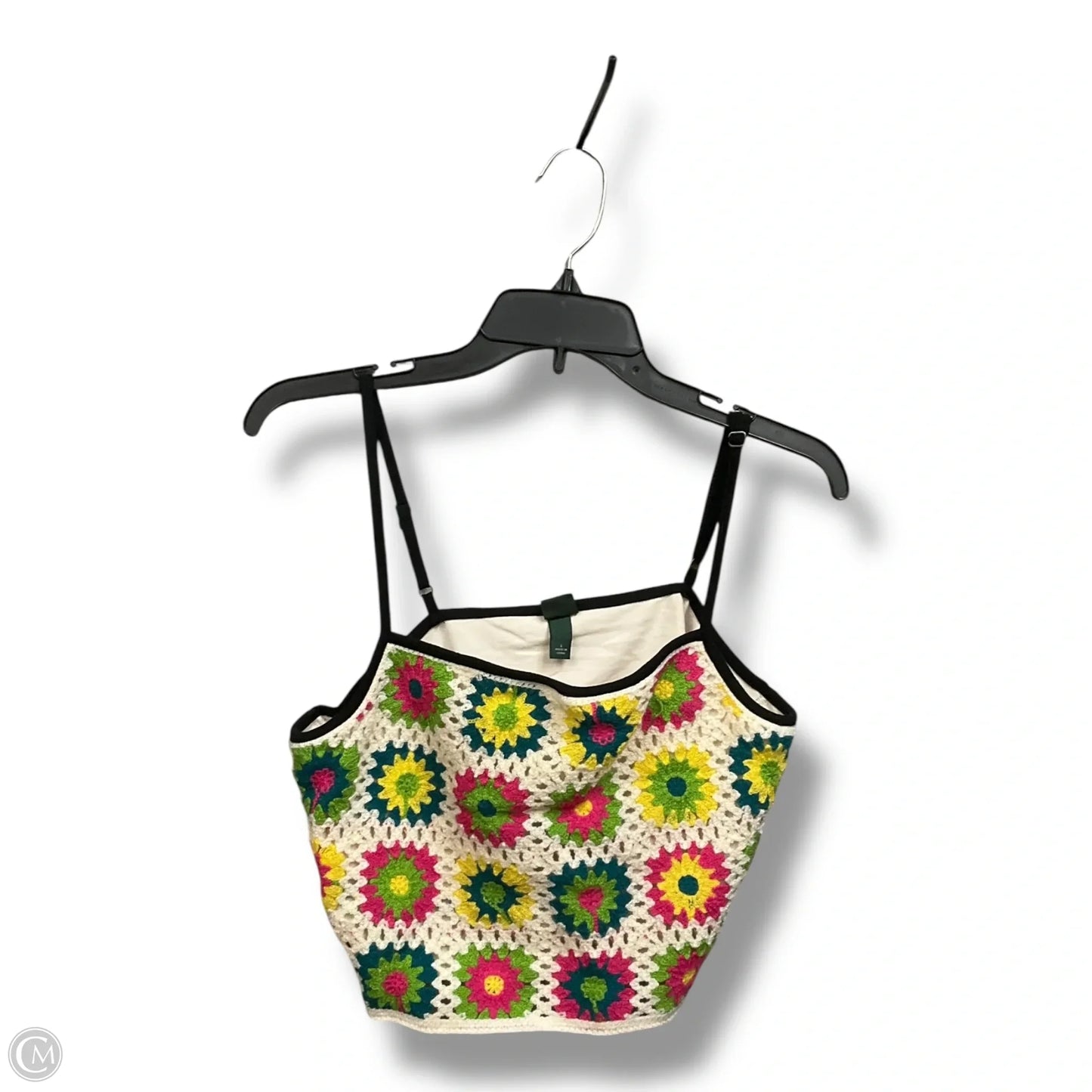 Top Sleeveless By Wild Fable In Floral Print, Size: L