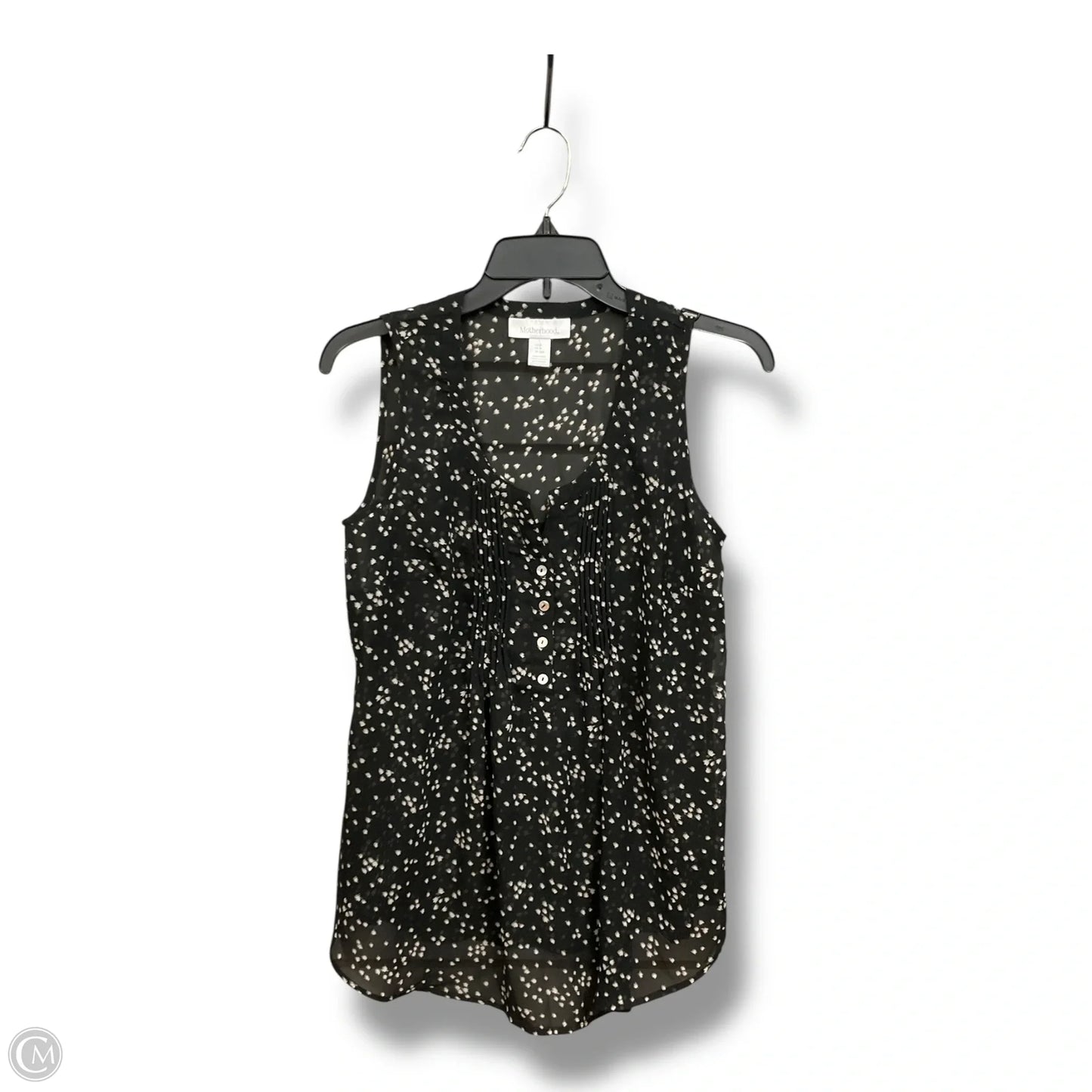 Maternity Top Sleeveless By Motherhood, Size: S