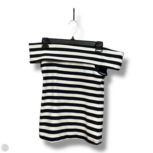 Top Sleeveless By Banana Republic In Striped Pattern, Size: S