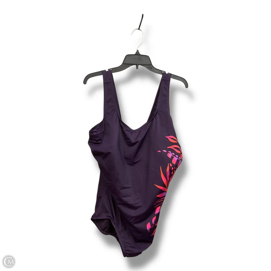 Swimsuit By Lands End In Purple, Size: 3x