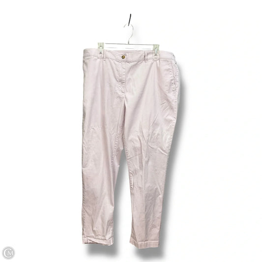 Pants Dress By Talbots In Pink, Size: 18