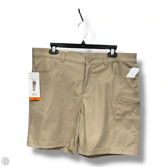 Shorts By Eddie Bauer In Tan, Size: 16