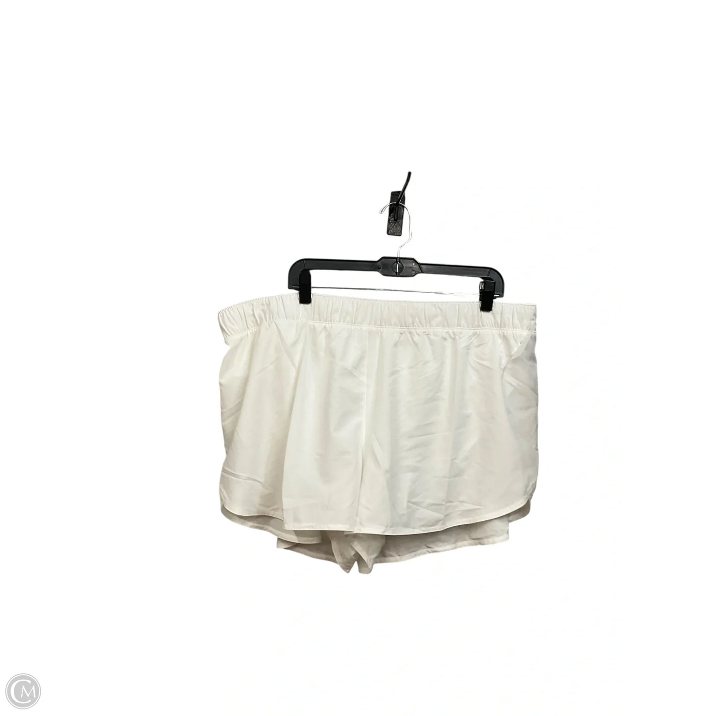 Athletic Shorts By Old Navy In White, Size: 2x