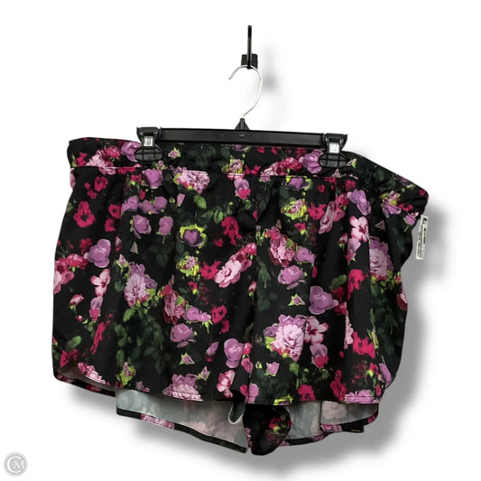 Athletic Shorts By Old Navy In Floral Print, Size: 2x