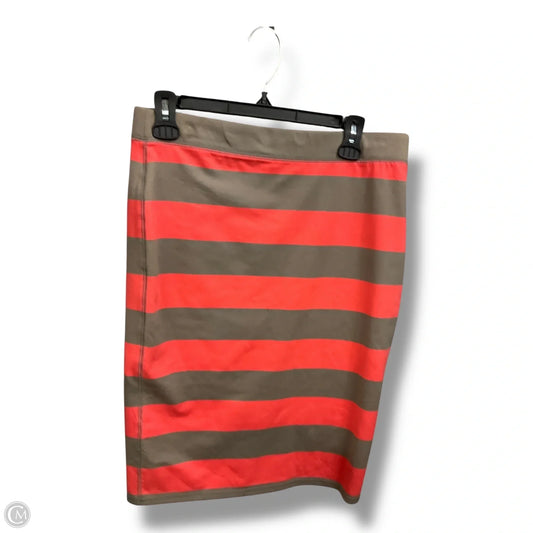 Skirt Mini & Short By Old Navy In Striped Pattern, Size: M