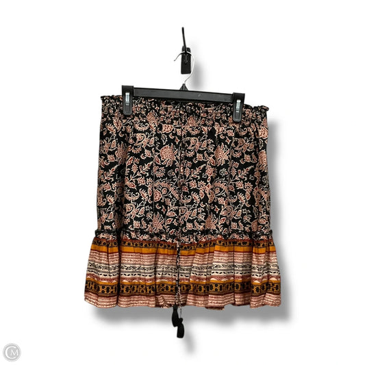Skirt Mini & Short By Beachlunchlounge In Paisley Print, Size: M