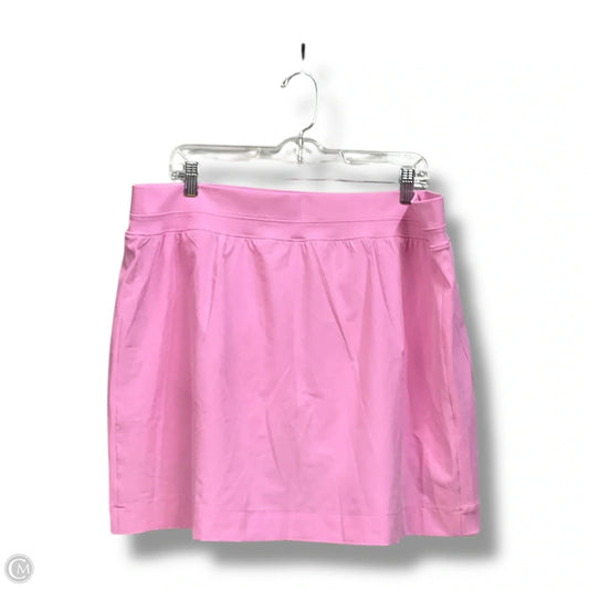 Athletic Skort By Members Mark In Pink, Size: Xxl