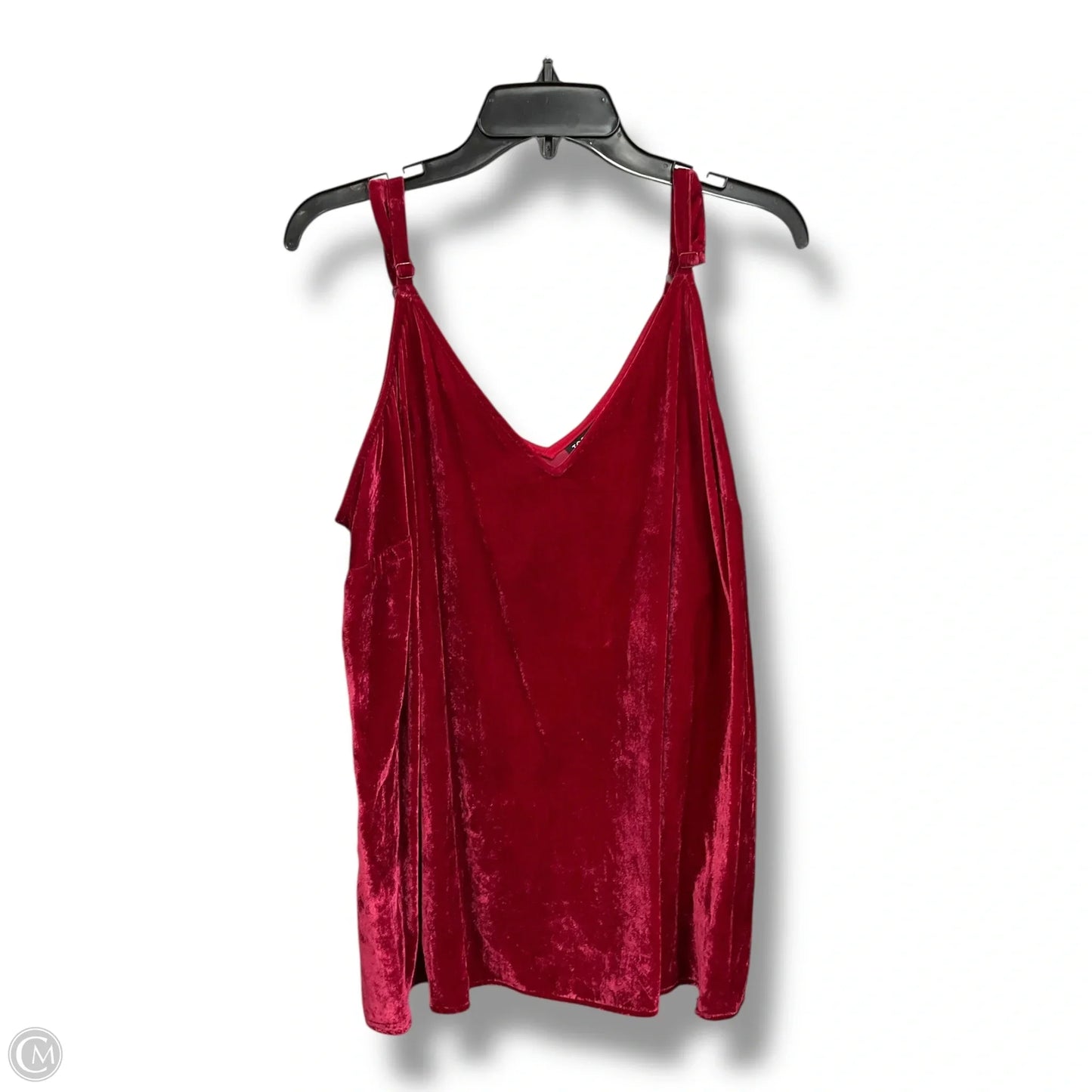 Top Sleeveless By Torrid In Red, Size: 2x