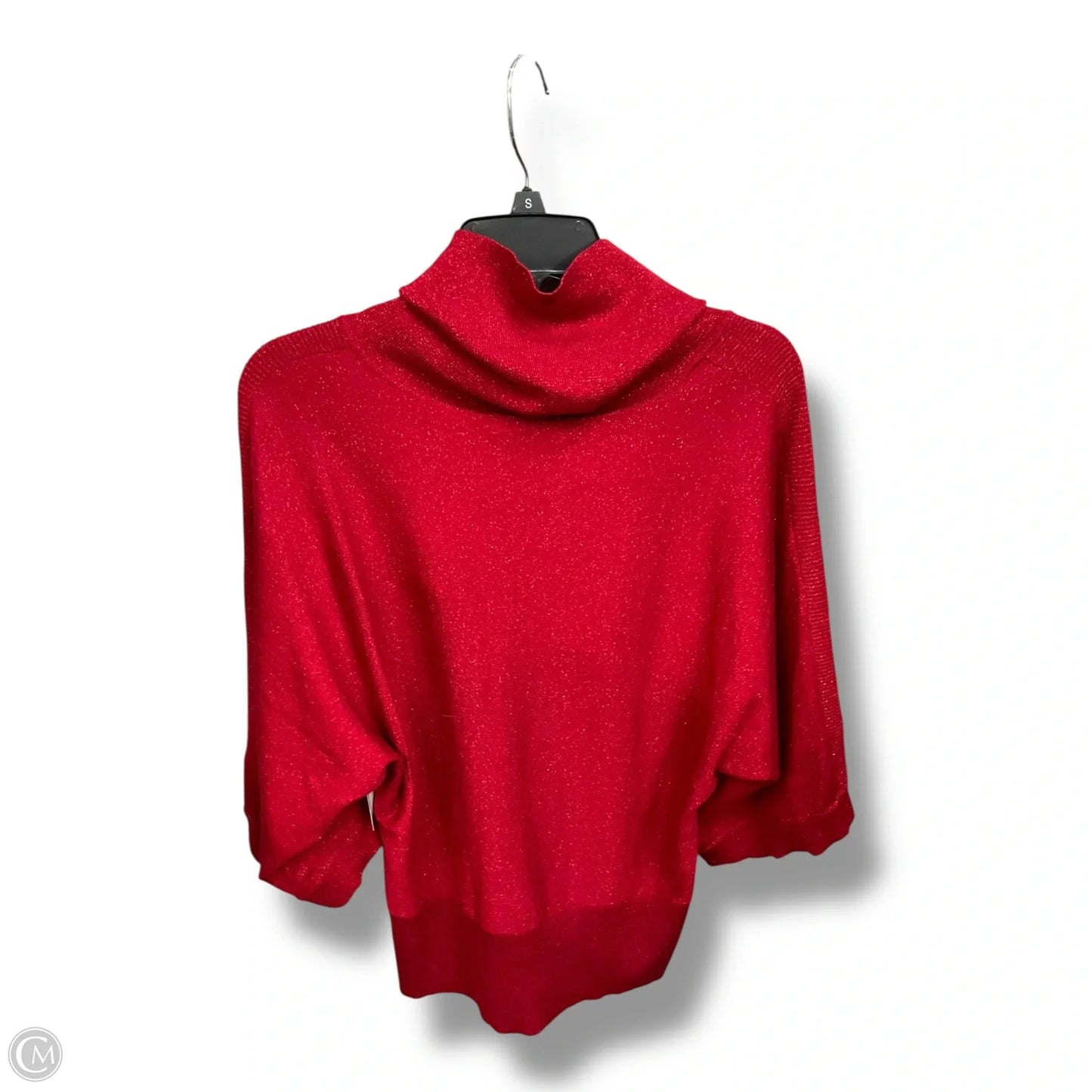 Top 3/4 Sleeve By Adrienne Vittadini In Red, Size: L