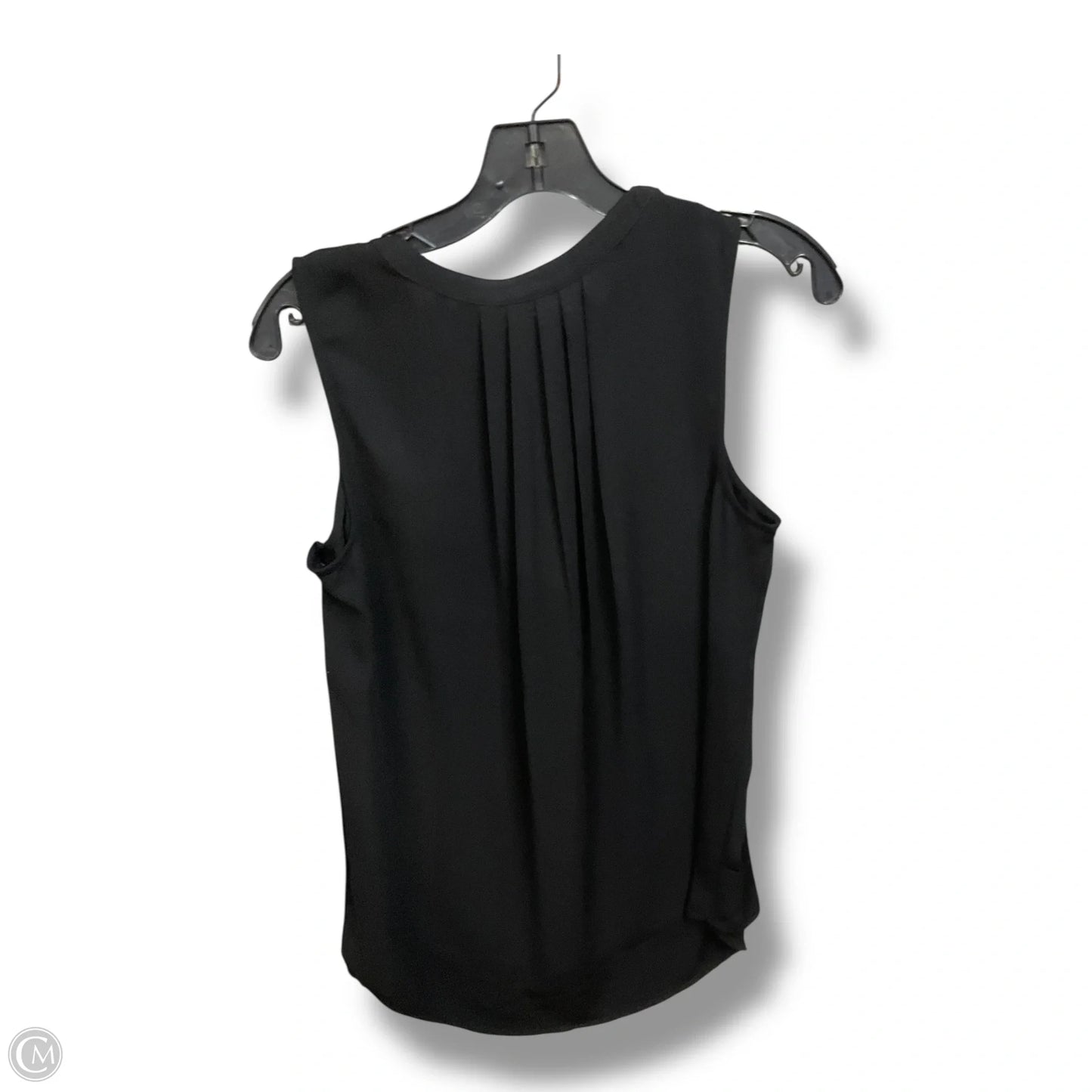 Top Sleeveless By Apt 9 In Black, Size: M