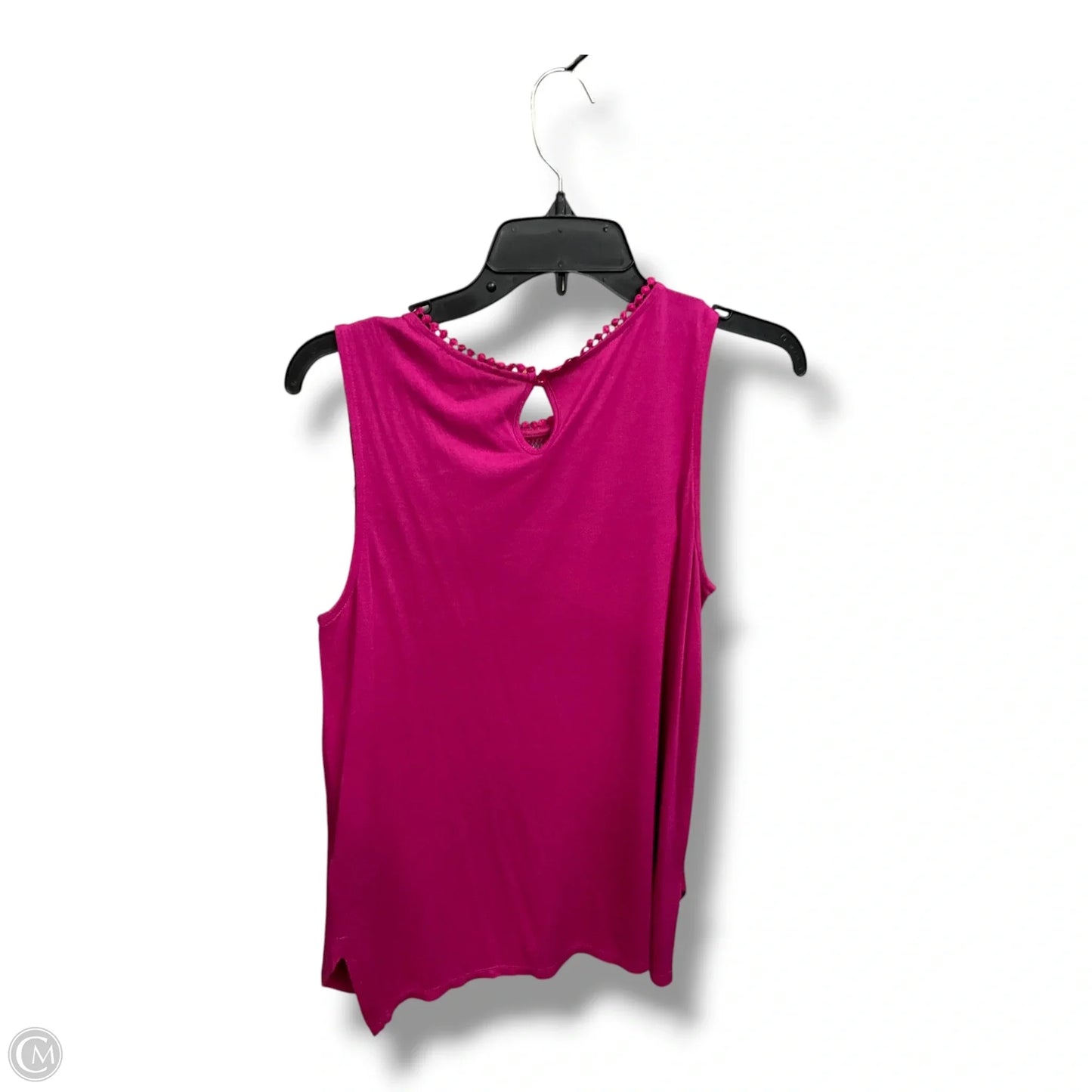 Top Sleeveless By H&m In Pink, Size: S