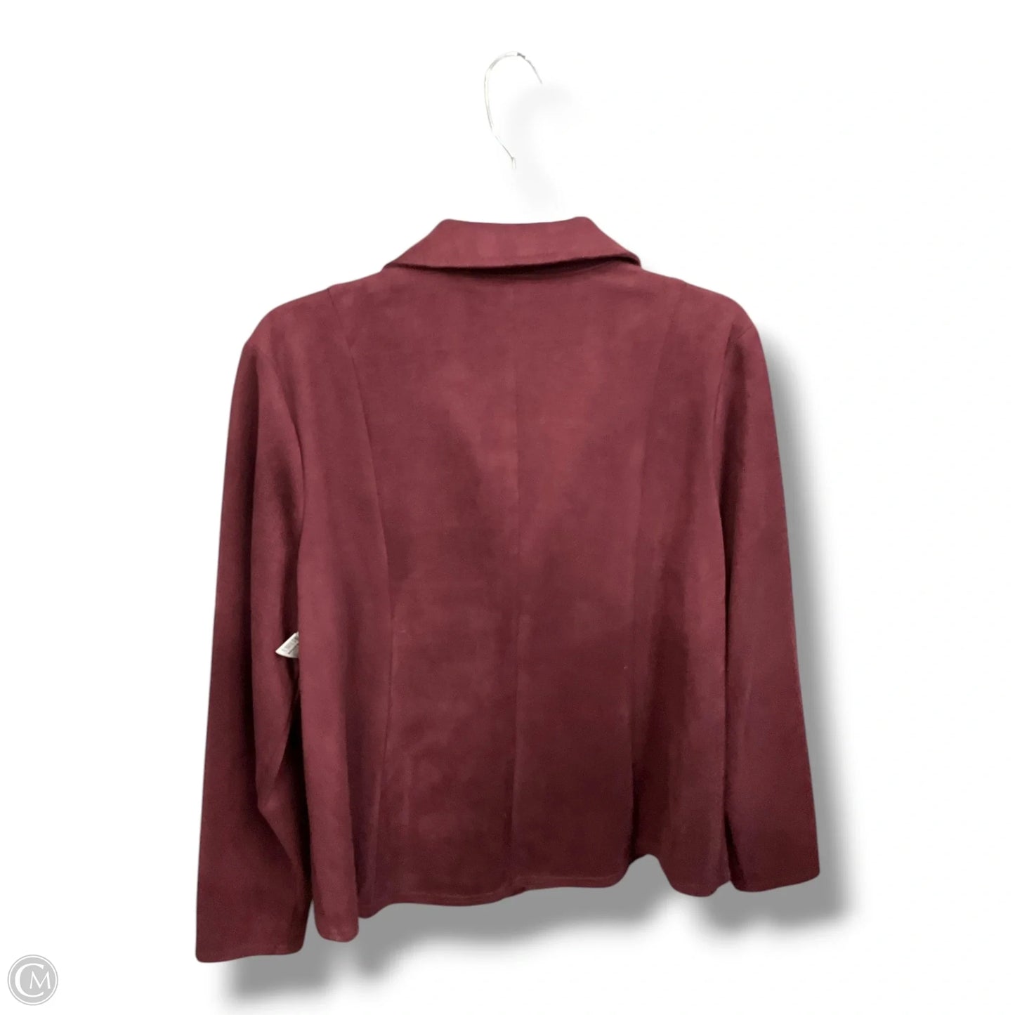 Jacket Other By Style And Company In Maroon, Size: L