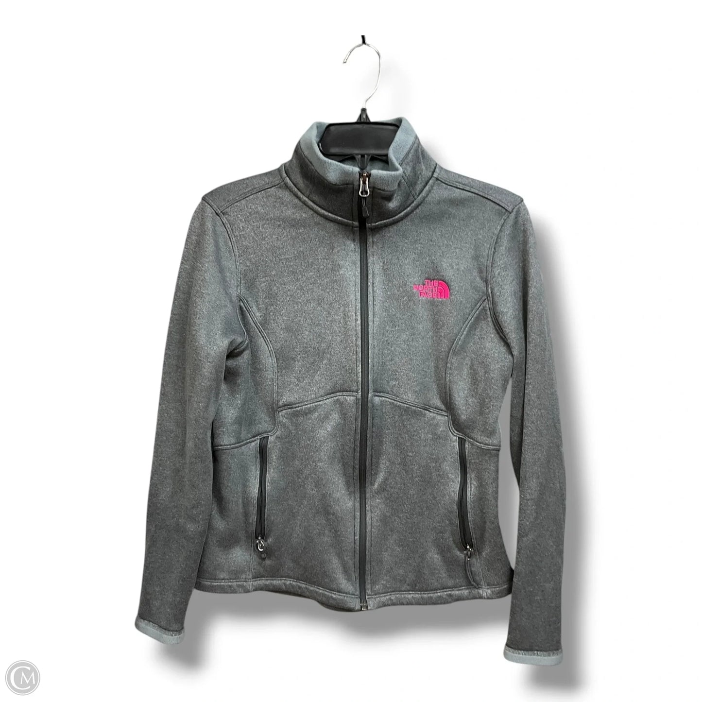 Athletic Jacket By The North Face In Grey, Size: M