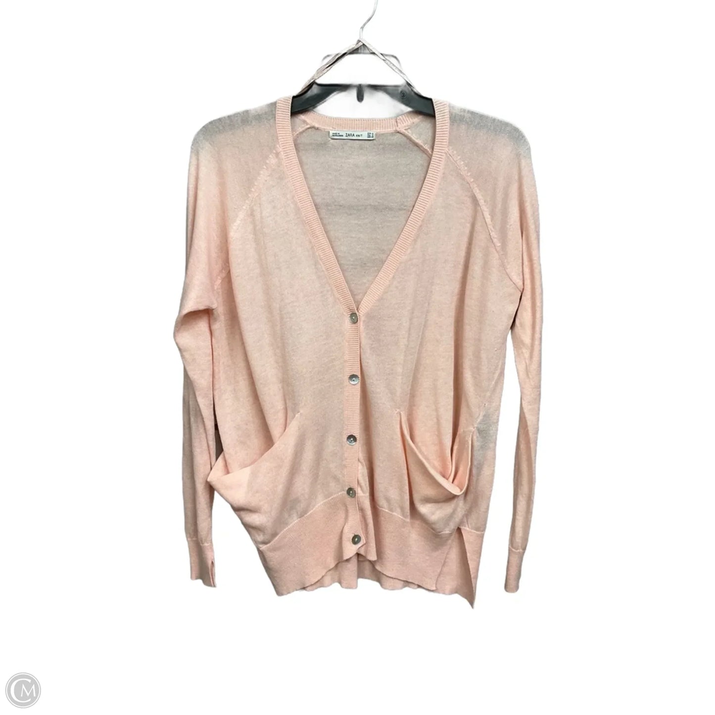Cardigan By Zara In Pink, Size: S