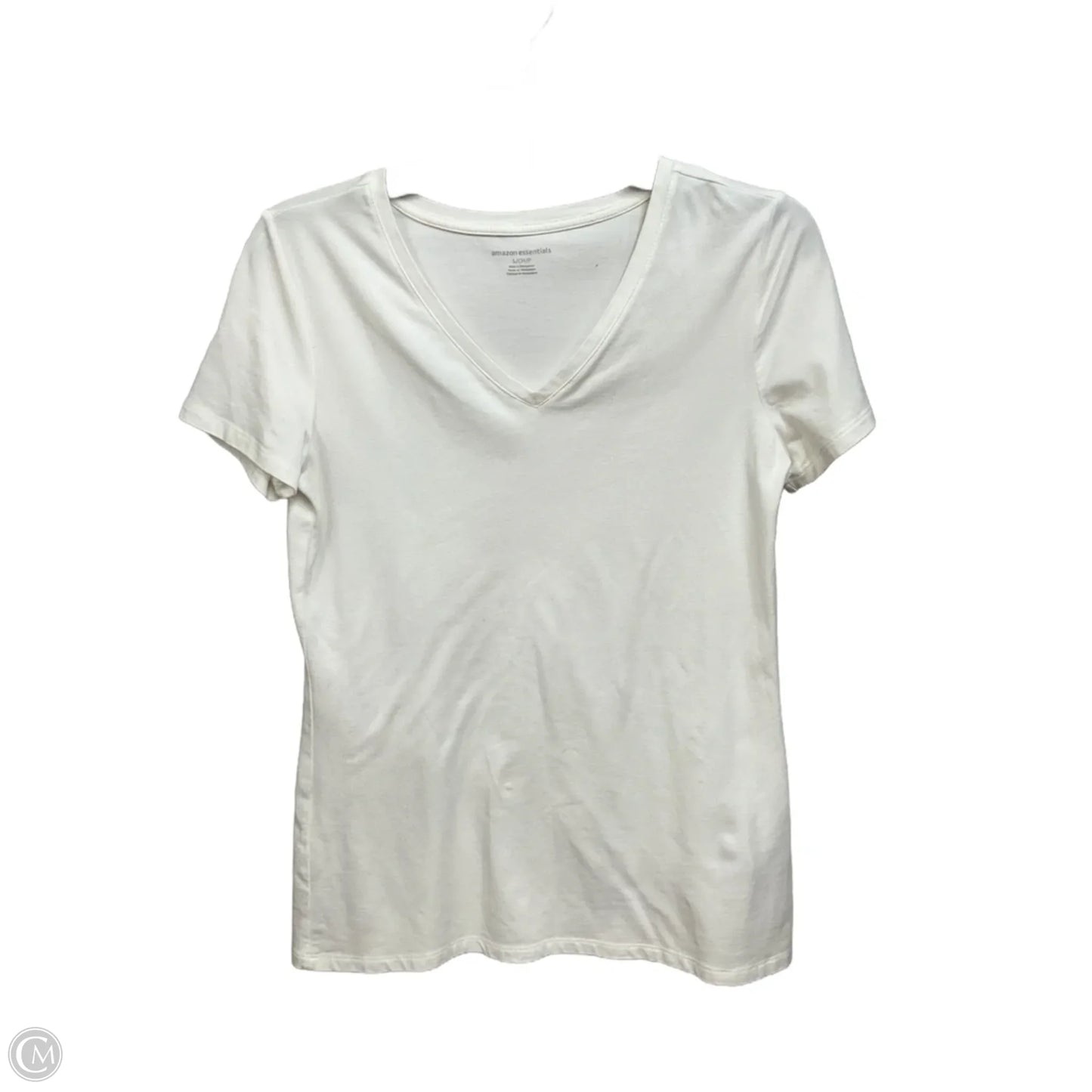 Top Short Sleeve Basic By Amazon Essentials In White, Size: S