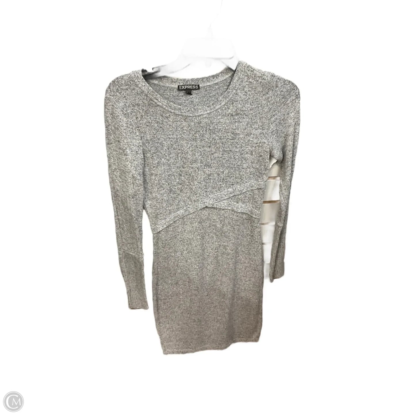 Dress Casual Short By Express In Grey, Size: Xs