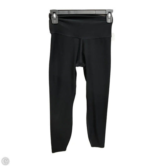 Athletic Leggings By Alo In Black, Size: Xs