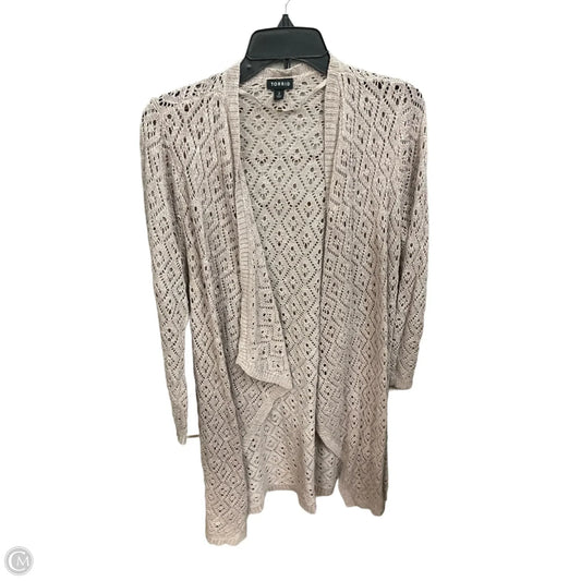 Sweater Cardigan By Torrid In Mauve, Size: 2x