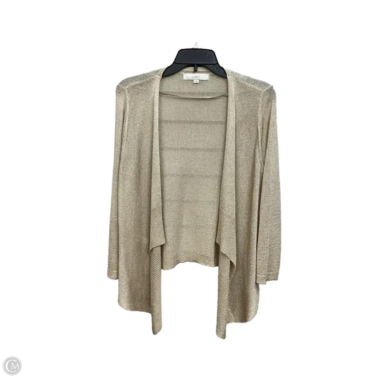Cardigan By Loft In Gold, Size: M