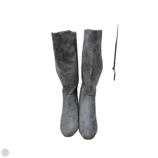 Boots Mid-calf Heels By Impo In Taupe, Size: 7.5