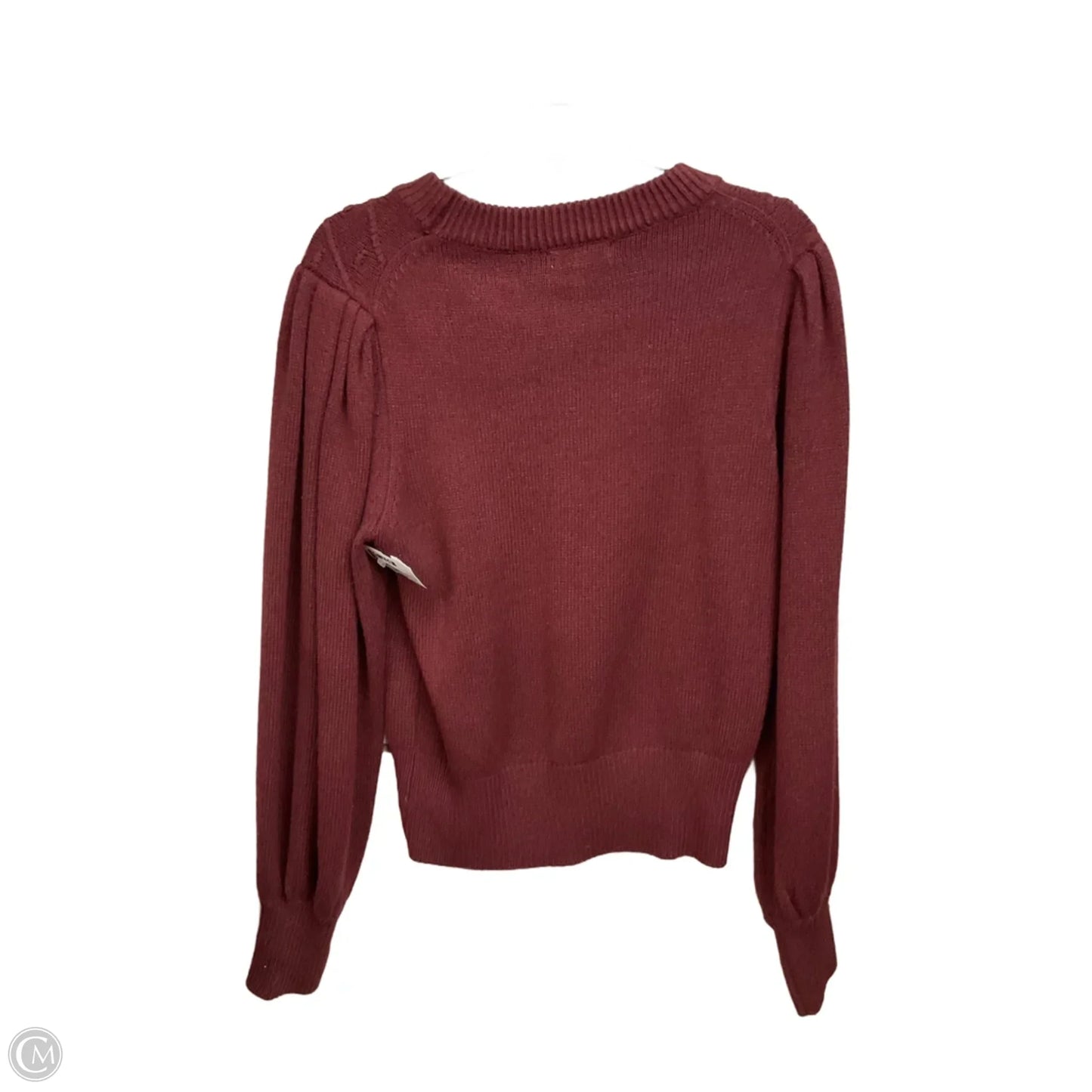 Sweater By Ophelia Roe In Maroon, Size: L