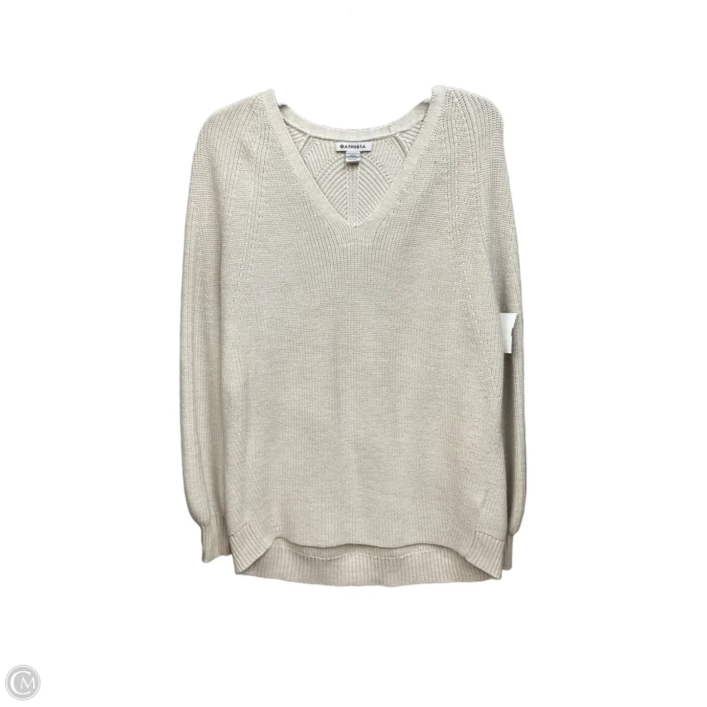 Sweater By Athleta In Beige, Size: L