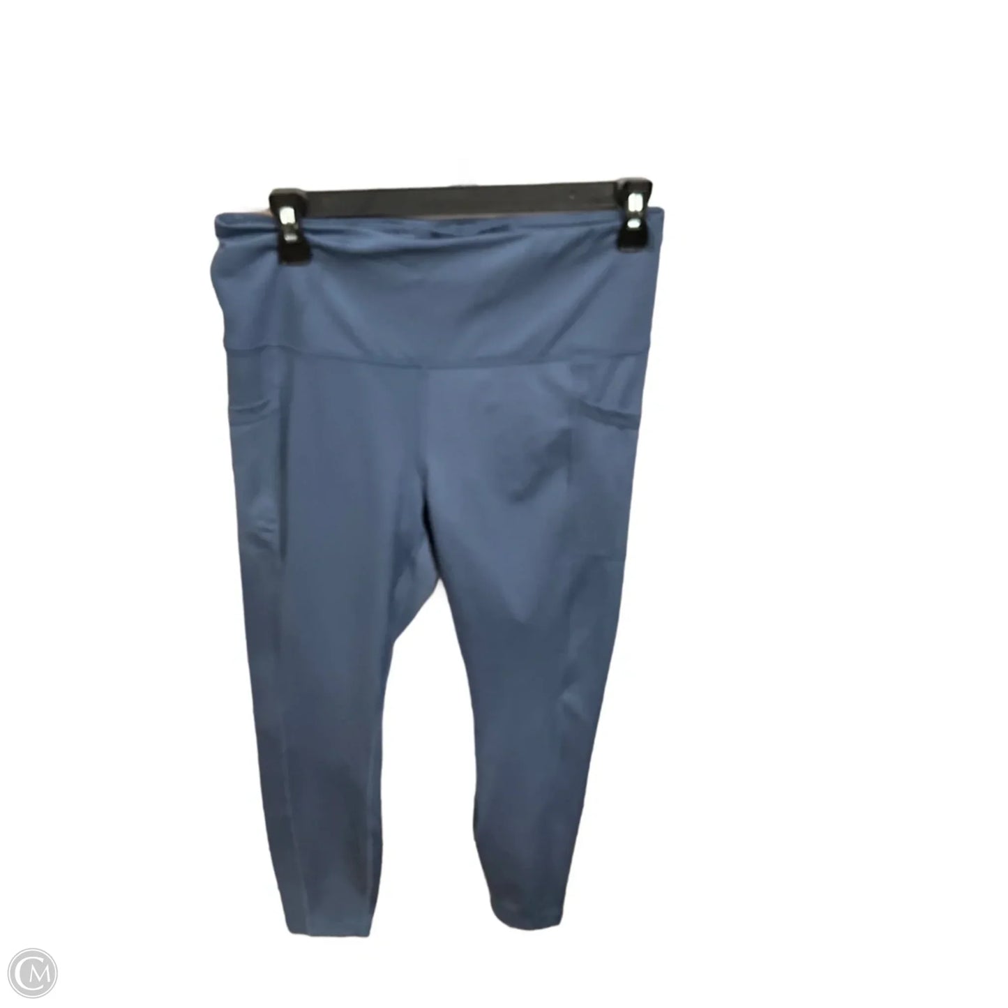 Athletic Leggings By 90 Degrees By Reflex In Blue, Size: L