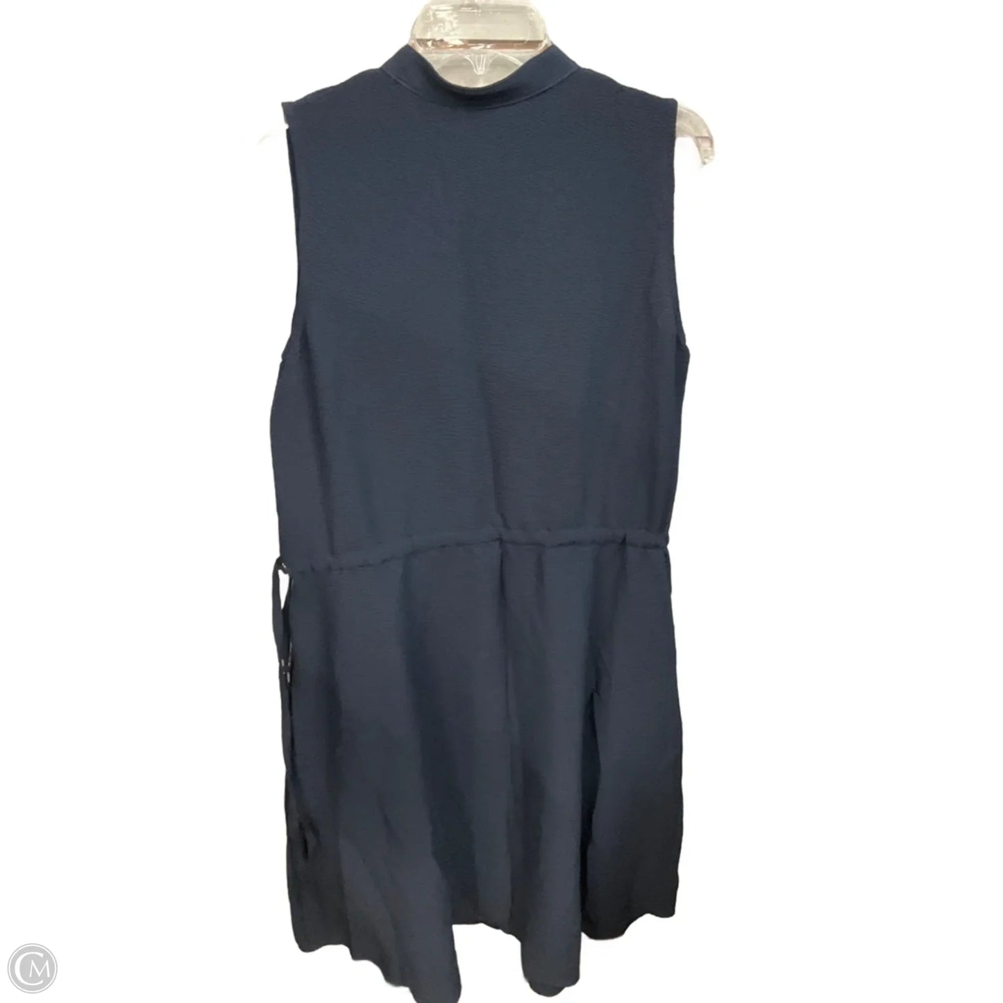 Dress Casual Midi By Anne Klein In Navy, Size: L