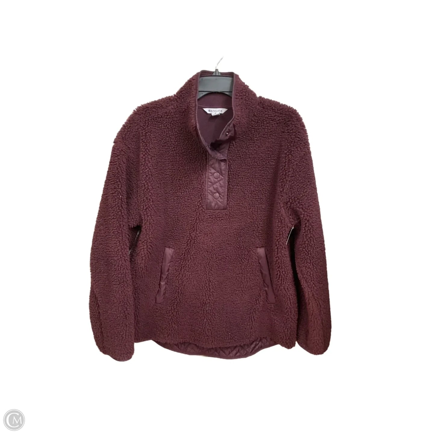 Athletic Fleece By Athleta In Purple, Size: M
