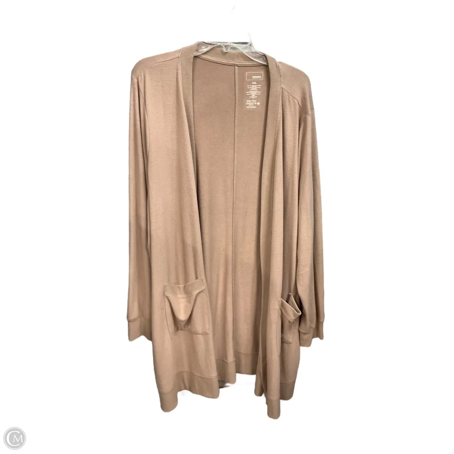 Cardigan By Sonoma In Tan, Size: Xxl