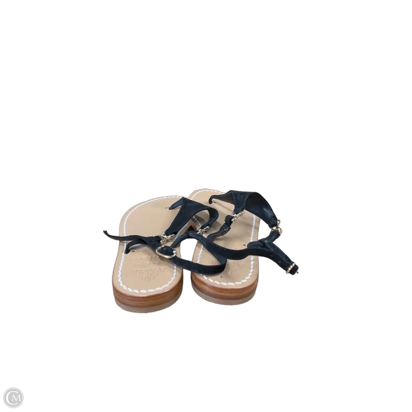 Sandals Flats By Clothes Mentor In Tan, Size: 8