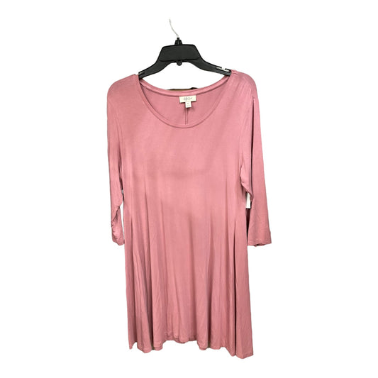 Pink Dress Casual Short Style And Company, Size Petite L